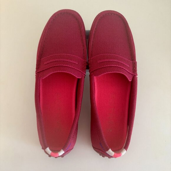Rothy's The Driver Raspberry Size 8 Worn EUC - Picture 3 of 11
